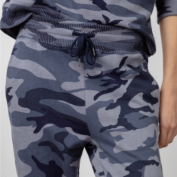 Rails Oakland Sweatpant Blue Indigo Camo - Picture 2 of 13